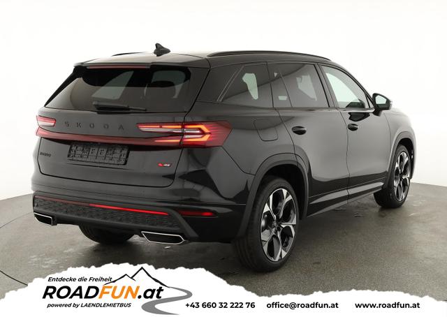 Skoda Kodiaq - 2.0 TSI 195 kW 4x4 RS DSG RS, AHK, Navi, Matrix, Canton, Side, FS-beheizbar, el. Klappe, Kamera, 20-Zoll, 5 J.-Garantie