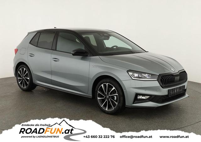 Skoda Fabia - Monte Carlo 1.5 TSI DSG Carlo, Ladeboden, LED, Kamera, App-Connect, 17-Zoll