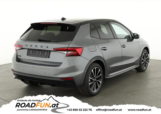 Skoda Fabia - Monte Carlo 1.5 TSI DSG Carlo, Ladeboden, LED, Kamera, App-Connect, 17-Zoll