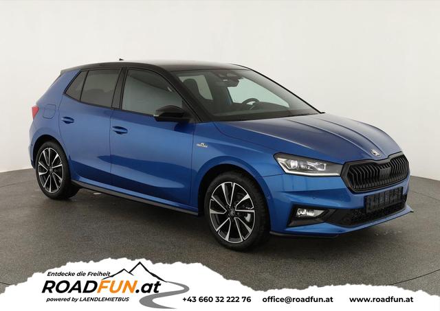 Skoda Fabia - Monte Carlo 1.5 TSI DSG Carlo, Ladeboden, LED, Kamera, App-Connect, 17-Zoll
