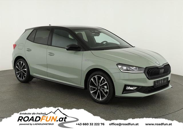 Skoda Fabia - Monte Carlo 1.5 TSI DSG Carlo, Ladeboden, LED, Kamera, App-Connect, 17-Zoll