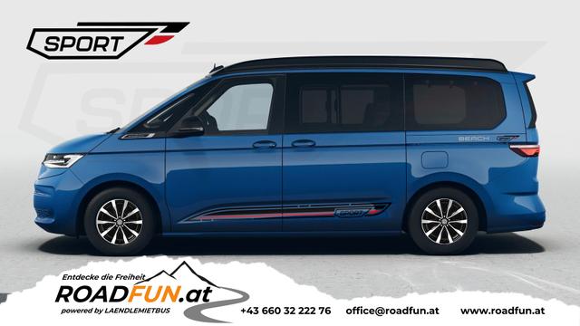 Volkswagen T7 California - Beach Camper 2.0TDI DSG Sport Edition 8 Fach GV5 Komfort