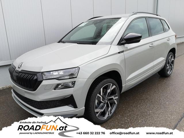 Skoda Karoq - Sportline 2.0TDI DSG 4x4 AHK Matrix Pano Sound Leder 19 Zoll