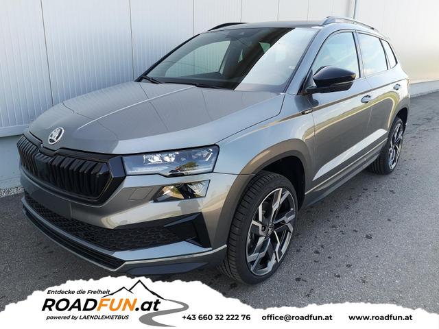 Skoda Karoq - Sportline 2.0TDI DSG 4x4 AHK Matrix Pano Sound Leder 19 Zoll