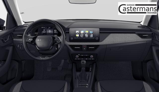 Skoda Kamiq Extra 1.0 TSI 116PS, 5 J Garantie, METALLIC, ANH&Auml;NGERKUPPLUNG, 16" Alu, Climatronic, Radio 8" + SmartLink, Parksensoren hinten, R&uuml;ckfahrkamera, Sitzheizung, SunSet, Tempomat, Armlehne, NSW, LED-Scheinwerfer, Dachreling, Virtual Cockpit, Reserverad 