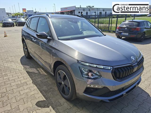 Skoda Kamiq Monte Carlo 1.5 TSI 150PS DSG (AUTOMATIK), Grau-Met, PANORAMDACH, MATRIX-LED, SITZHEIZUNG, Sport-M-Lederlenkrad beheizt, SunSet, 2Z-Climatronic, Parksensoren vorn/hinten, R&uuml;ckfahrkamera, Kessy, Radio 8,25"+SmartLink, Virtual Cockpit, 17" Alu, Tempomat 