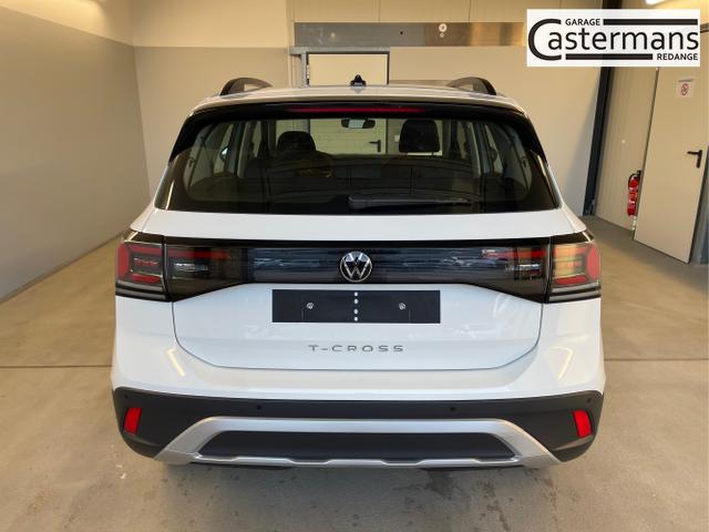 Volkswagen / T-Cross / Wei&szlig; / / / 95PS PDC vo+hi+Shz+App+Side+Travel