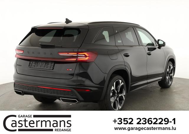 Skoda Kodiaq - 2.0 TSI 195 kW 4x4 RS DSG RS, AHK, Navi, Matrix, Canton, Side, FS-beheizbar, el. Klappe, Kamera, 20-Zoll, 5 J.-Garantie