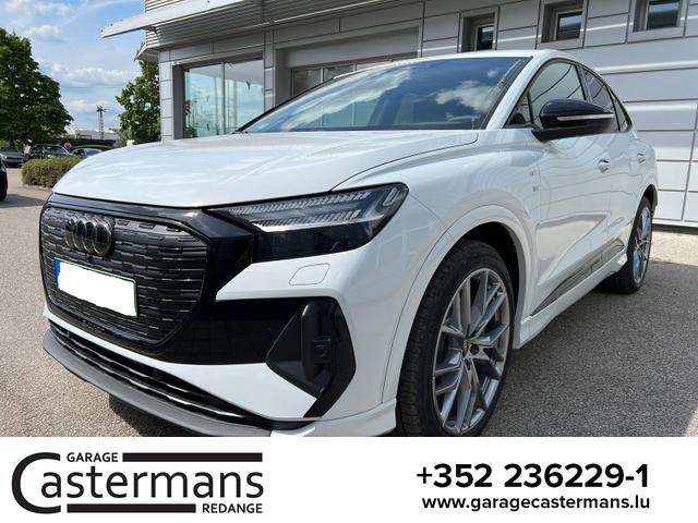 Audi Q4 Sportback e-tron - 40 basis AHK MagRide Matrix S-Line