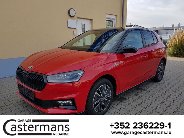 Skoda Fabia - Monte Carlo 5J. Garantie ACC Beheizbare WS Doppelter Kofferraumboden Klimaauto 16 Zoll LM Bi-LED Kamera Kessy