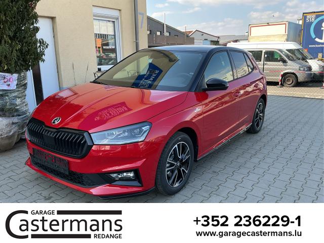 Skoda Fabia - Monte Carlo 5J. Garantie ACC Beheizbare WS Doppelter Kofferraumboden Klimaauto 16 Zoll LM Bi-LED Kamera Kessy