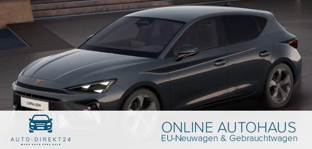 Cupra Leon - Basis 1.5 TSI 150PS 6-Gang, 5 Jahre Garantie, EDGE-PAKET, WINTER-PAKET, 18" Alufelgen, Voll-LED-Scheinwerfer, 3Z-Climatronic, ACC/Tempomat, Digitales Cockpit, Full Link, Parksensoren v/h, Privacy-Glas, Multifunktions-Lederlenkrad, LED-Nebelscheinwerfer