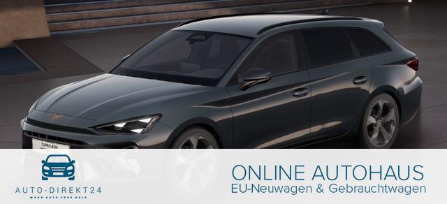 Cupra Leon Sportstourer - Basis 1.5 TSI 150PS 6-Gang, 5 Jahre Garantie, AHK SCHWENKBAR, EDGE-PAKET, WINTER-PAKET, Elektr. Heckklappe, Dachreling, 18" Alu, Voll-LED-Scheinwerfer, 3Z-Climatronic, ACC/Tempomat, Digitales Cockpit, Full Link, Parksensoren v/h, Privacy-Glas, M-Lederlenkrad