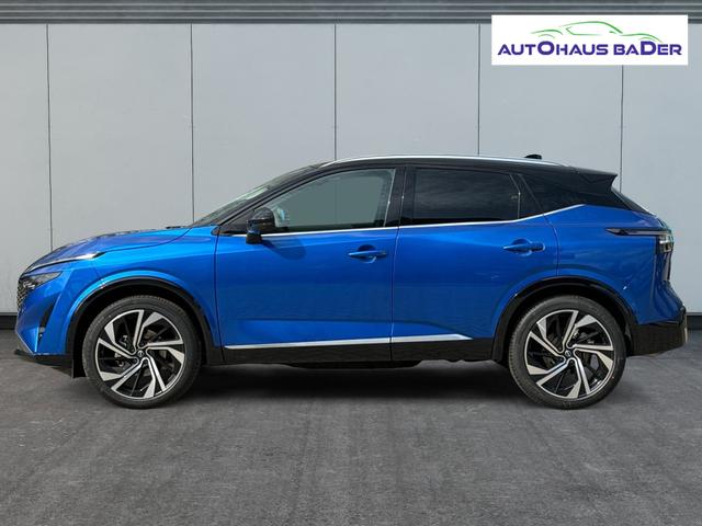 Nissan / Qashqai / Blau / / / FACELIFT+PANO+360&deg;KAMERA+PDC+EL.HECKKL. 