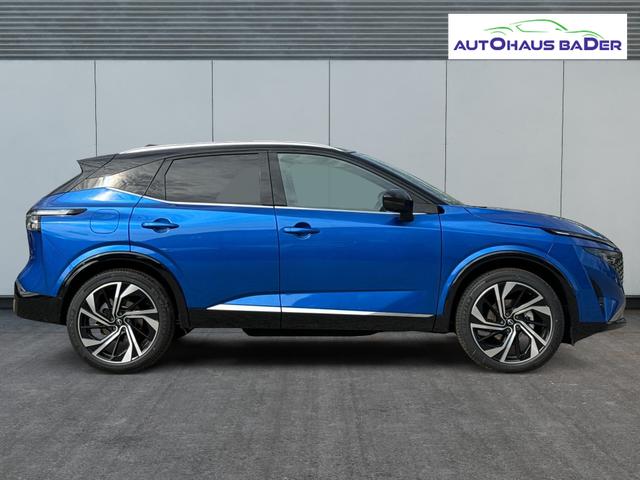 Nissan / Qashqai / Blau / / / FACELIFT+PANO+360&deg;KAMERA+PDC+EL.HECKKL. 