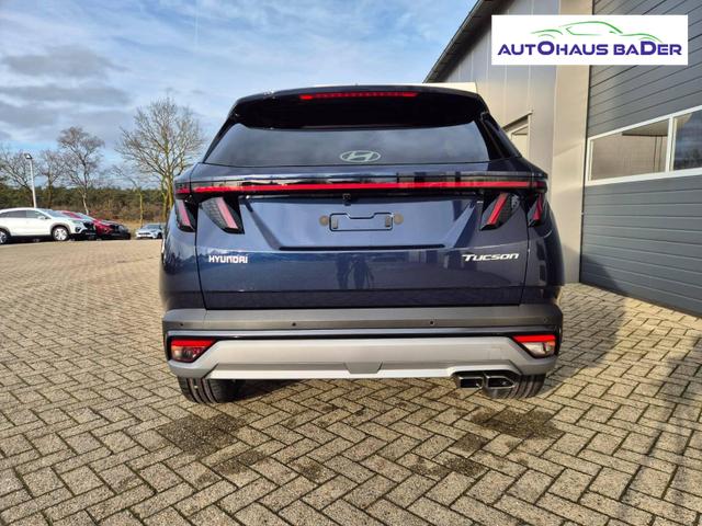 Hyundai TUCSON Trend 1.6 T-GDI 150PS Automatik TZ 2026 Teil-Leder Sitzheizung v+h Lenkradheizung Klimaautomatik Navi Touchscreen DAB+ Apple CarPlay + Android Auto PDC R&uuml;ckf.-Kamera Matrix-LED-Scheinw. 