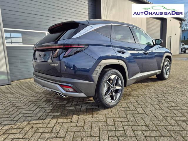 Hyundai TUCSON Trend 1.6 T-GDI 150PS Automatik TZ 2026 Teil-Leder Sitzheizung v+h Lenkradheizung Klimaautomatik Navi Touchscreen DAB+ Apple CarPlay + Android Auto PDC R&uuml;ckf.-Kamera Matrix-LED-Scheinw. 