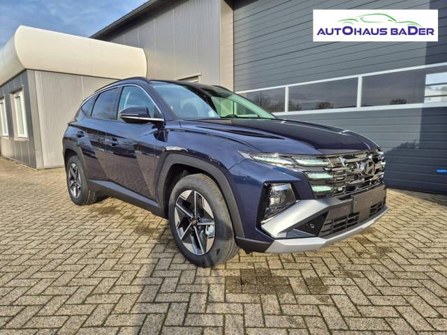 Hyundai TUCSON Trend 1.6 T-GDI 150PS Automatik TZ 2026 Teil-Leder Sitzheizung v+h Lenkradheizung Klimaautomatik Navi Touchscreen DAB+ Apple CarPlay + Android Auto PDC R&uuml;ckf.-Kamera Matrix-LED-Scheinw. 
