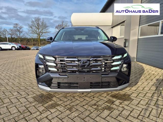 Hyundai TUCSON Trend 1.6 T-GDI 150PS Automatik TZ 2026 Teil-Leder Sitzheizung v+h Lenkradheizung Klimaautomatik Navi Touchscreen DAB+ Apple CarPlay + Android Auto PDC R&uuml;ckf.-Kamera Matrix-LED-Scheinw. 