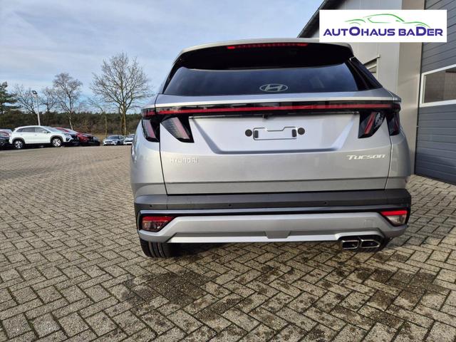 Hyundai TUCSON Trend 1.6 T-GDI 150PS Automatik TZ 2026 Teil-Leder Sitzheizung v+h Lenkradheizung Klimaautomatik Navi Touchscreen DAB+ Apple CarPlay + Android Auto PDC R&uuml;ckf.-Kamera Matrix-LED-Scheinw. 