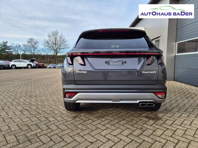 Hyundai TUCSON Trend 1.6 T-GDI 150PS Automatik TZ 2026 Teil-Leder Sitzheizung v+h Lenkradheizung Klimaautomatik Navi Touchscreen DAB+ Apple CarPlay + Android Auto PDC R&uuml;ckf.-Kamera Matrix-LED-Scheinw. 