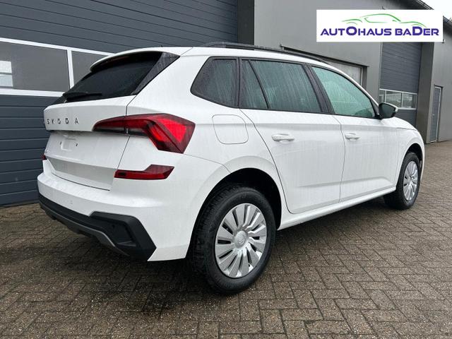 Skoda Kamiq 1.0 TSI 115PS DSG Selection Matrix-LED Sitzheizung Garantieverl&auml;ngerung Klimaautomatik Parksensoren Skoda-Radio drahtlos Apple CarPlay + Android Auto Digital Cockpit Tempomat abg.Scheiben 
