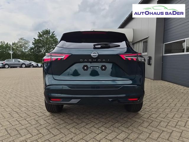 Nissan Qashqai 1.3 DIG-T MHEV 158 PS X-Tronic N-Design PanoDach Teil-Leder Klimaautomatik Sitzheizung Lenkradheizung Navi ACC PDC v+h 360&deg;Kamera DAB Bluetooth Touchscreen Apple CarPlay Android Auto 19"Zoll 