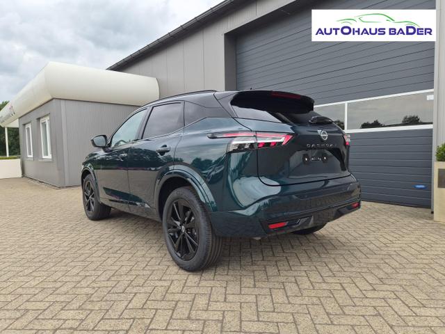 Nissan Qashqai 1.3 DIG-T MHEV 158 PS X-Tronic N-Design Head-Up Display Teil-Leder Klimaautomatik Sitzheizung Lenkradheizung Navi elektr. Heckklappe ACC PDC v+h 360&deg;Kamera DAB Bluetooth Touchscreen Apple CarPlay Android Auto 19"Zoll 