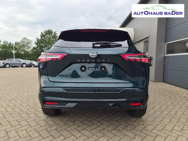 Nissan Qashqai 1.3 DIG-T MHEV 158 PS X-Tronic N-Design Head-Up Display Teil-Leder Klimaautomatik Sitzheizung Lenkradheizung Navi elektr. Heckklappe ACC PDC v+h 360&deg;Kamera DAB Bluetooth Touchscreen Apple CarPlay Android Auto 19"Zoll 
