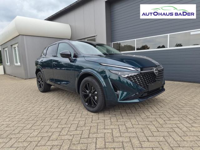 Nissan Qashqai 1.3 DIG-T MHEV 158 PS X-Tronic N-Design Head-Up Display Teil-Leder Klimaautomatik Sitzheizung Lenkradheizung Navi elektr. Heckklappe ACC PDC v+h 360&deg;Kamera DAB Bluetooth Touchscreen Apple CarPlay Android Auto 19"Zoll 