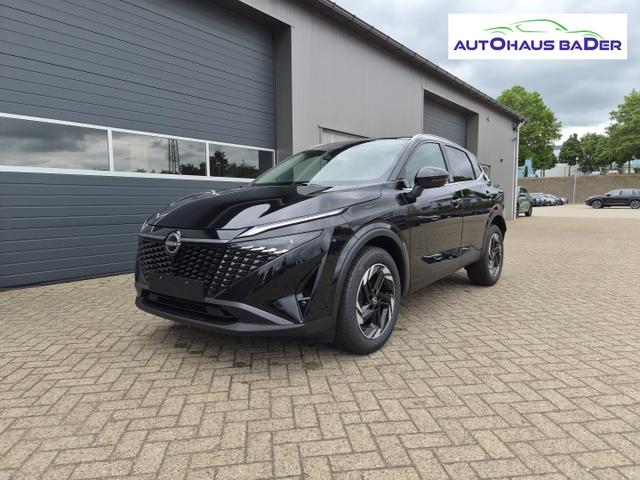 Nissan Qashqai 1.3 DIG-T MHEV 158 PS X-Tronic N-Connecta Teil-Leder PanoGlasdach Klimaautomatik Sitzheizung Lenkradheizung Navi ACC PDC v+h 360&deg;Kamera DAB Bluetooth Touchscreen Apple CarPlay Android Auto 18"LM 
