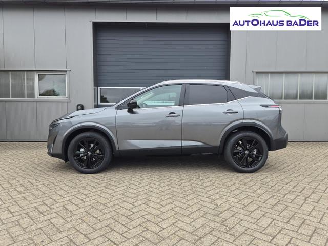 Nissan Qashqai 1.3 DIG-T MHEV 158 PS X-Tronic Tekna Voll-Leder Klimaautomatik PanoGlasdach Sitzheizung Lenkradheizung Navi Head-Up Display elektr. Heckklappe ACC PDC v+h 360&deg;Kamera DAB Bluetooth Touchscreen Apple CarPlay Android Auto 19"LM 