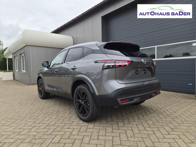 Nissan Qashqai 1.3 DIG-T MHEV 158 PS X-Tronic Tekna Voll-Leder Klimaautomatik PanoGlasdach Sitzheizung Lenkradheizung Navi Head-Up Display elektr. Heckklappe ACC PDC v+h 360&deg;Kamera DAB Bluetooth Touchscreen Apple CarPlay Android Auto 19"LM 