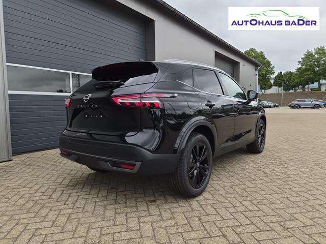 Nissan Qashqai 1.3 DIG-T MHEV 158 PS X-Tronic Tekna Voll-Leder Klimaautomatik PanoGlasdach Sitzheizung Lenkradheizung Navi Head-Up Display elektr. Heckklappe ACC PDC v+h 360&deg;Kamera DAB Bluetooth Touchscreen Apple CarPlay Android Auto 19"LM 