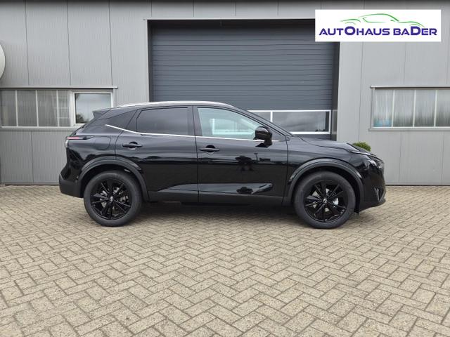 Nissan Qashqai 1.3 DIG-T MHEV 158 PS X-Tronic Tekna Voll-Leder Klimaautomatik PanoGlasdach Sitzheizung Lenkradheizung Navi Head-Up Display elektr. Heckklappe ACC PDC v+h 360&deg;Kamera DAB Bluetooth Touchscreen Apple CarPlay Android Auto 19"LM 