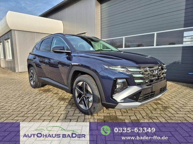 Hyundai TUCSON - Trend 1.6 T-GDI 150PS Automatik TZ 2026 Teil-Leder Sitzheizung v+h Lenkradheizung Klimaautomatik Navi Touchscreen DAB+ Apple CarPlay + Android Auto PDC R&uuml;ckf.-Kamera Matrix-LED-Scheinw.