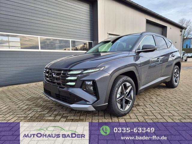 Hyundai TUCSON - Trend 1.6 T-GDI 150PS Automatik TZ 2026 Teil-Leder Sitzheizung v+h Lenkradheizung Klimaautomatik Navi Touchscreen DAB+ Apple CarPlay + Android Auto PDC R&uuml;ckf.-Kamera Matrix-LED-Scheinw.