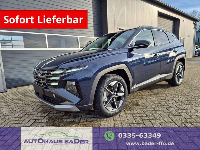 Hyundai TUCSON - Trend 1.6 T-GDI 150PS Automatik TZ 2026 Teil-Leder Sitzheizung v+h Lenkradheizung Klimaautomatik Navi Touchscreen DAB+ Apple CarPlay + Android Auto PDC R&uuml;ckf.-Kamera Matrix-LED-Scheinw.
