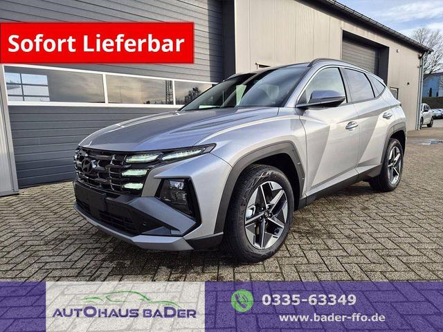 Hyundai TUCSON - Trend 1.6 T-GDI 150PS Automatik TZ 2026 Teil-Leder Sitzheizung v+h Lenkradheizung Klimaautomatik Navi Touchscreen DAB+ Apple CarPlay + Android Auto PDC R&uuml;ckf.-Kamera Matrix-LED-Scheinw.