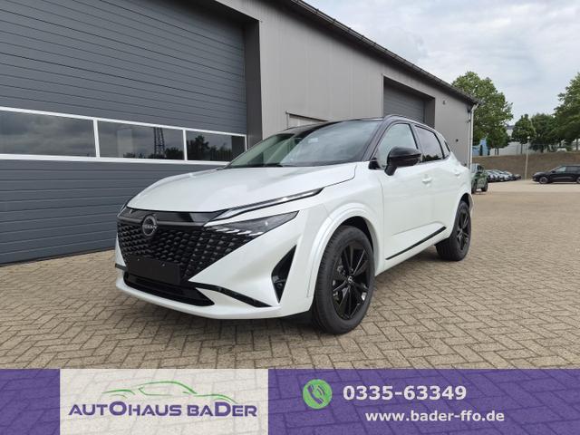 Nissan Qashqai - 1.3 DIG-T MHEV 158 PS X-Tronic N-Design PanoDach Teil-Leder Klimaautomatik Sitzheizung Lenkradheizung Navi ACC PDC v+h 360&deg;Kamera DAB Bluetooth Touchscreen Apple CarPlay Android Auto 19"Zoll