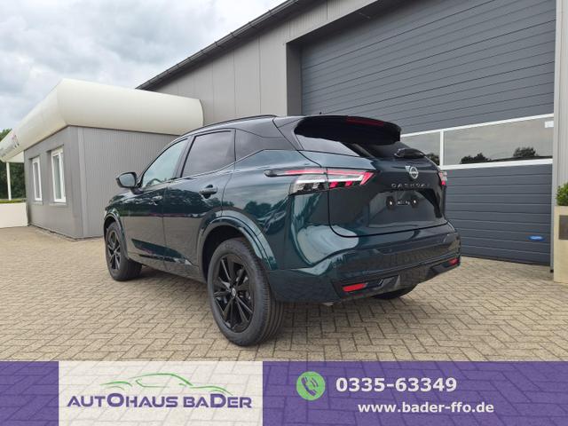 Nissan Qashqai - 1.3 DIG-T MHEV 158 PS X-Tronic N-Design Head-Up Display Teil-Leder Klimaautomatik Sitzheizung Lenkradheizung Navi elektr. Heckklappe ACC PDC v+h 360&deg;Kamera DAB Bluetooth Touchscreen Apple CarPlay Android Auto 19"Zoll