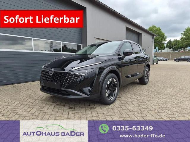 Nissan Qashqai - 1.3 DIG-T MHEV 158 PS X-Tronic N-Connecta Teil-Leder PanoGlasdach Klimaautomatik Sitzheizung Lenkradheizung Navi ACC PDC v+h 360&deg;Kamera DAB Bluetooth Touchscreen Apple CarPlay Android Auto 18"LM