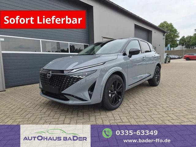 Nissan Qashqai - 1.3 DIG-T MHEV 158 PS X-Tronic N-Design Head-Up Display Teil-Leder Klimaautomatik Sitzheizung Lenkradheizung Navi elektr. Heckklappe ACC PDC v+h 360&deg;Kamera DAB Bluetooth Touchscreen Apple CarPlay Android Auto 19"Zoll