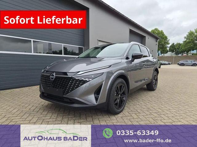Nissan Qashqai - 1.3 DIG-T MHEV 158 PS X-Tronic Tekna Voll-Leder Klimaautomatik PanoGlasdach Sitzheizung Lenkradheizung Navi Head-Up Display elektr. Heckklappe ACC PDC v+h 360&deg;Kamera DAB Bluetooth Touchscreen Apple CarPlay Android Auto 19"LM