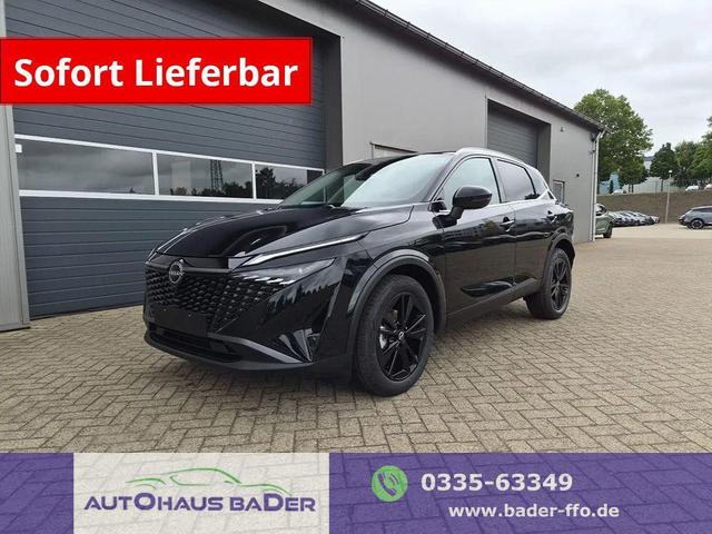 Nissan Qashqai - 1.3 DIG-T MHEV 158 PS X-Tronic Tekna Voll-Leder Klimaautomatik PanoGlasdach Sitzheizung Lenkradheizung Navi Head-Up Display elektr. Heckklappe ACC PDC v+h 360&deg;Kamera DAB Bluetooth Touchscreen Apple CarPlay Android Auto 19"LM