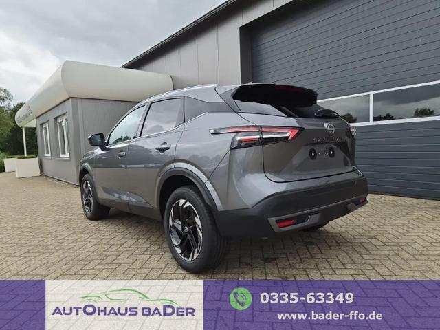 Nissan Qashqai - 1.3 DIG-T MHEV 158 PS X-Tronic N-Connecta Teil-Leder PanoGlasdach Klimaautomatik Sitzheizung Lenkradheizung Navi ACC PDC v+h 360&deg;Kamera DAB Bluetooth Touchscreen Apple CarPlay Android Auto 18"LM