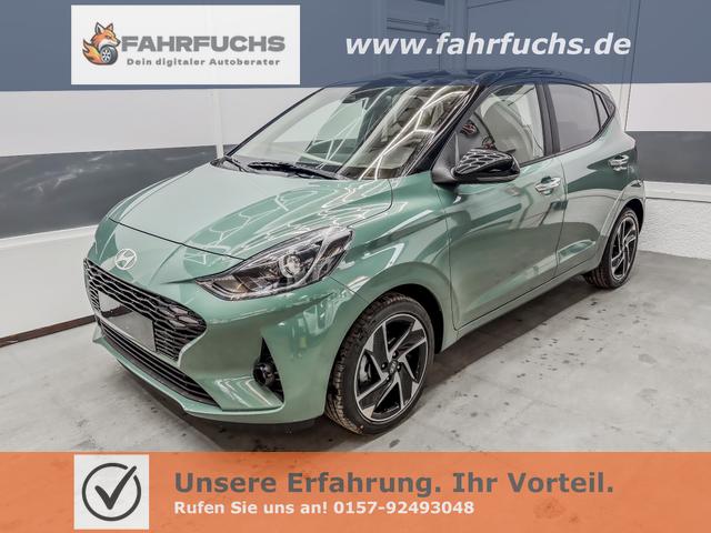 Hyundai i10 - PREMIUM AUT SHZ SMART KEY KLIMAAUTOMATIK AMBIENTE ALU RFK PDC NAVI