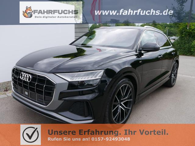 Audi Q8 - S-LINE 50 TDI QUATTRO TIPTRONIC * 22 ZOLL LEDER AHK ADAPTIVE AIR SUSPENSION SPORT NAVI MMI TOUCH