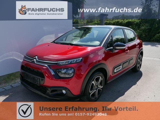 Citro&euml;n C3 - Feel Pack 1.2 Pure Tech 83 * ECO-LED TEMPOMAT KLIMAAUTOMATIK NSW DACH SCHWARZ
