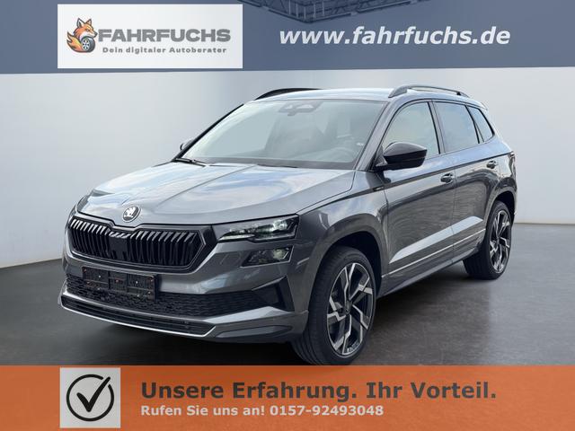 Skoda Karoq - Sportline 2,0 TSI 4x4 DSG 2ZKlimaautomatik Canton Anh&auml;ngerkupplung Totewinkel Assistent 2 x Einparkhilfe Kamera 19 Zoll Felgen adaptiver Tempomat 5J Garantie